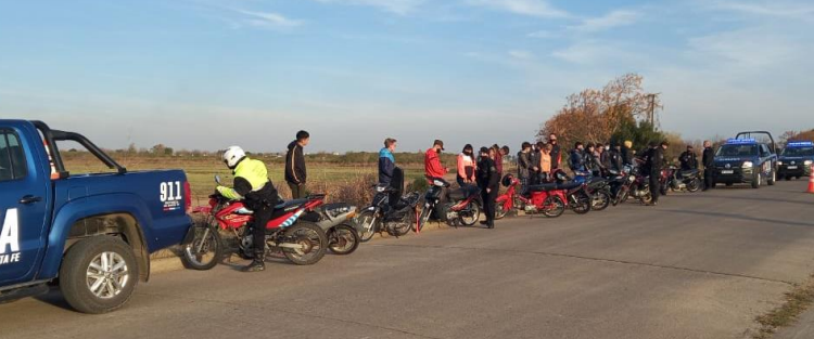 Recuperaron motos durante procedimientos realizados por la policía