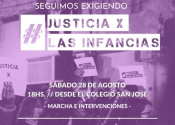 Nueva marcha por la denuncia de abuso en el Colegio San José