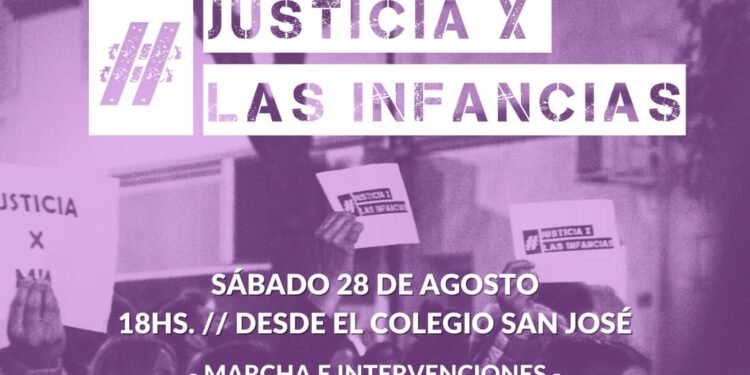 Nueva marcha por la denuncia de abuso en el Colegio San José