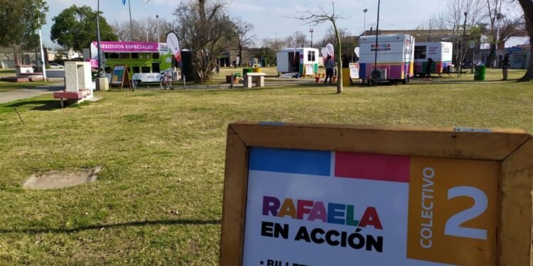 Rafaela en Acción está en la Plaza de la Democracia, de barrio Los Nogales