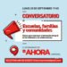 Conversatorio sobre “Escuelas, familias y comunidades”