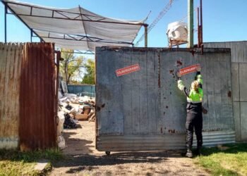 El Municipio denunció a un local de compra-venta de metales por no regularizar su situación