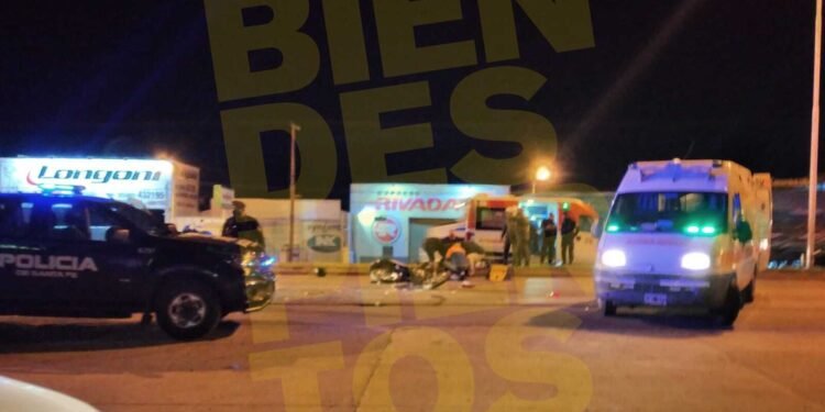 Noche del martes: otro grave accidente en la travesía urbana de la RN 34