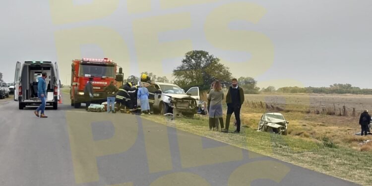Falleció un vecino de Fraga en un accidente en la RP 22