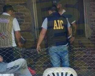 Procedimiento de la A.I.C en Sunchales: detuvieron a un sujeto por un asalto