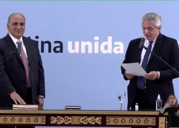 Juraron los nuevos ministros del Gabinete nacional