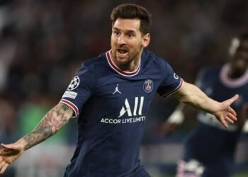 Messi se estrenó en la red en la victoria del PSG ante el Manchester City de Guardiola