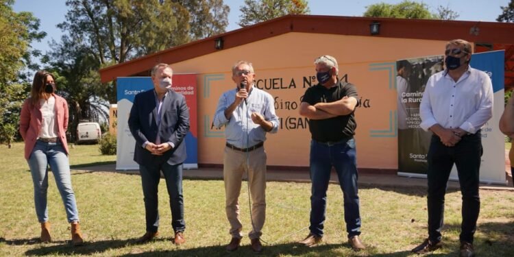 Caminos de la Ruralidad: firmaron convenios en el departamento San Cristóbal