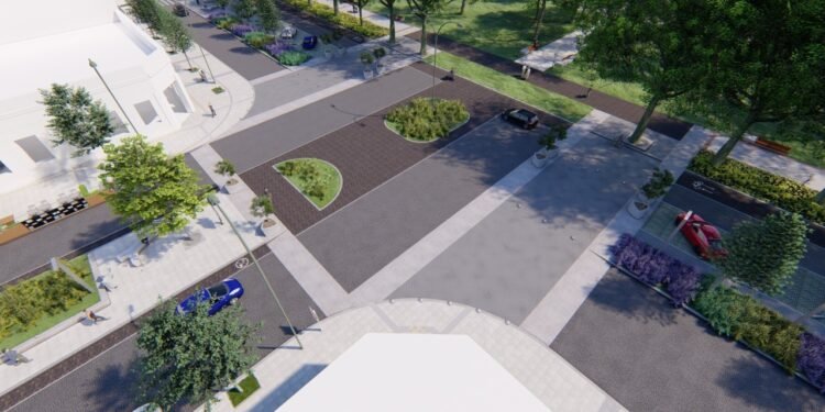 Comienzan las reformas del Área Central de Rafaela