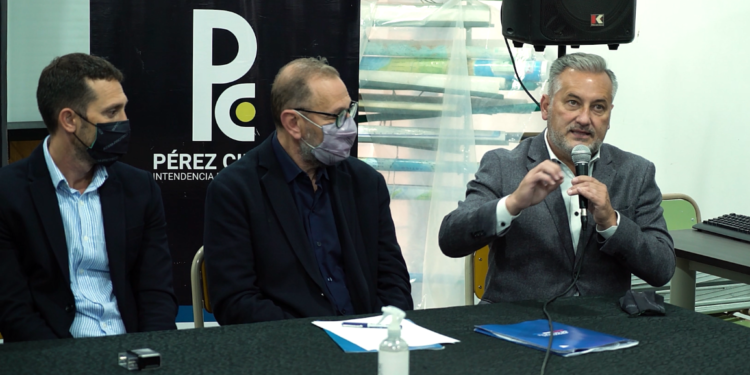 Lewandowski en Pérez: “Los recursos bien utilizados se destinan a obras que mejoran la calidad de vida de la gente”