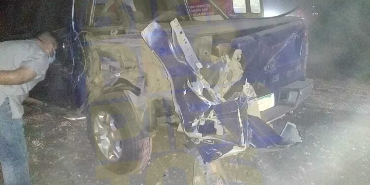 Tren del NCA chocó a una camioneta de familia rafaelina: no hubo heridos por milagro