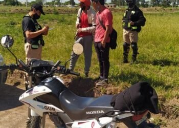 Efectivos de la GUR evitaron la sustracción de cables del alumbrado público