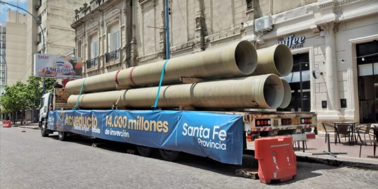 Perotti encabezará un acto por la llegada del acueducto a Rafaela