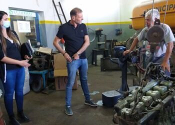 Secretario general del SEOM estuvo en el corralón municipal