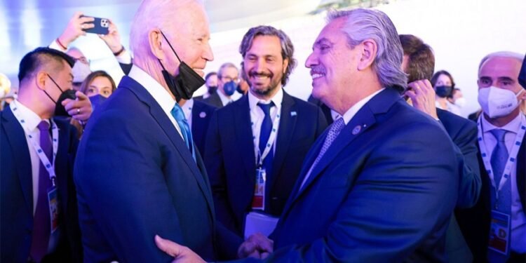 G-20: Encuentro protocolar de Fernández con Biden y con Bolsonaro