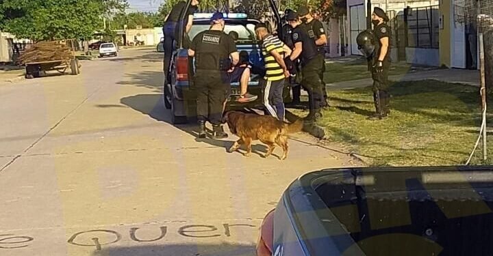 Robo en un local: policía, con colaboración de la GUR, detuvo a sospechosos