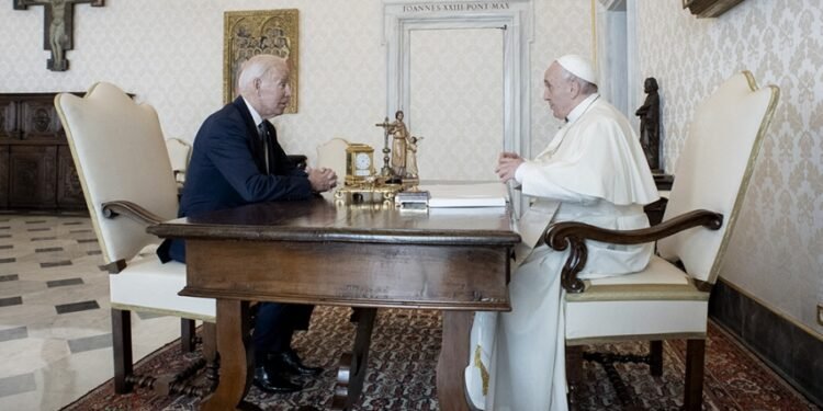 Francisco recibió al presidente Joe Biden y al coreano Moon Jae-in