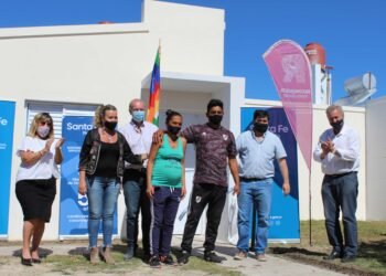 Inauguraron viviendas en Reconquista