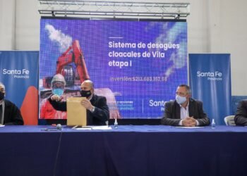 Adjudicaron la obra de cloacas para la localidad de Vila