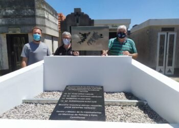 Construyen en el Cementerio Municipal un cenotafio en memoria de los caídos en Malvinas