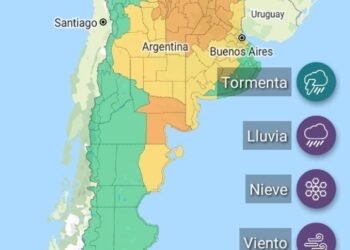 Atención con el clima: alerta naranja nivel 2 para la región de Rafaela