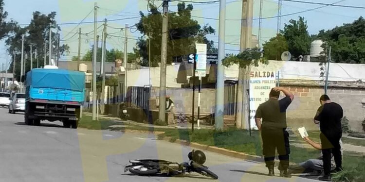 Un motociclista de 51 años en terapia intensiva, tras accidente en Barranquitas