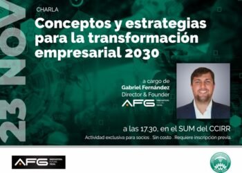 Charla en el CCIRR: Conceptos y estrategias para la transformación empresarial 2030