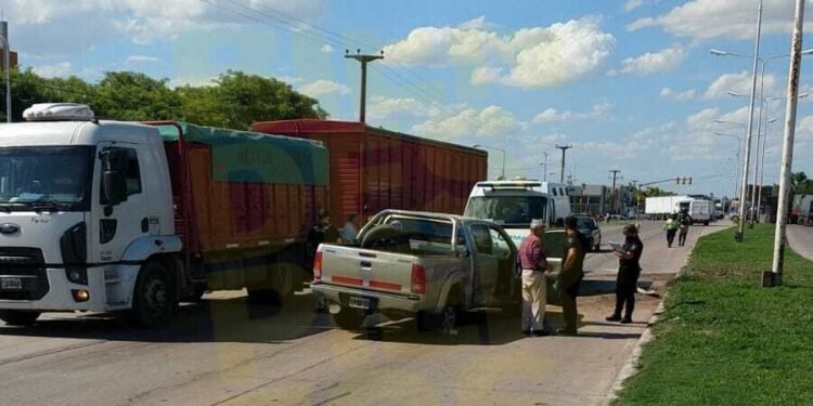 Otro accidente en un sector muy peligroso de la travesía urbana de la RN 34