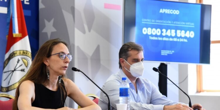 Provincia habilitó una línea gratuita para atender situaciones de consumos problemáticos