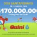 Sigue vacante el súper pozo del Quini Revancha, que llegará a casi 500 millones de pesos