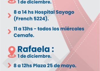 En el Día Internacional de Lucha contra el Sida, habrá «autotest» en Rafaela