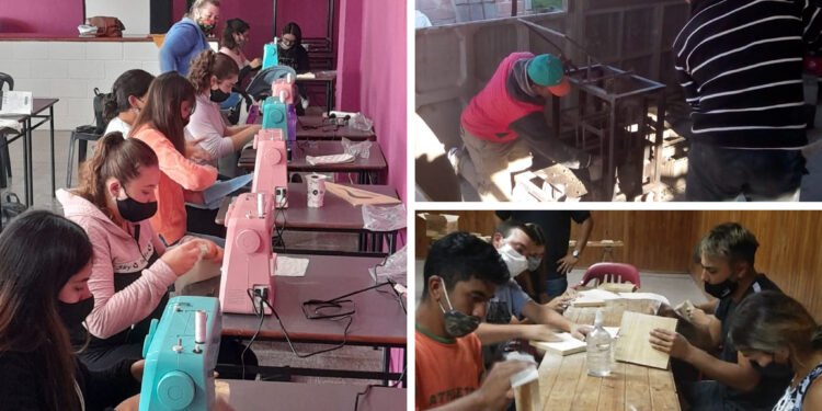 Jóvenes cierran el año 2021 de formación para el mundo laboral