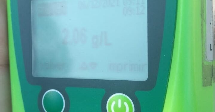 Otro conductor con alcoholemia por las nubes