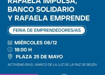 Este miércoles hay feria de emprendedores en la ciudad