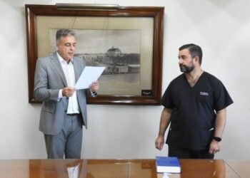 Lanzotti juró como nuevo subsecretario de Salud del municipio