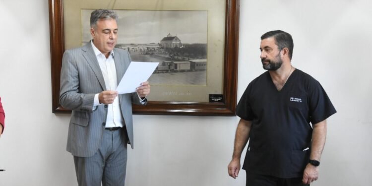 Lanzotti juró como nuevo subsecretario de Salud del municipio