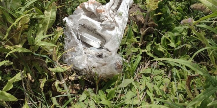 Cazaba en la prolongación de Avda. Italia y encontró 3,5 kg de marihuana