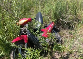 La GUR encontró una moto denunciada como robada