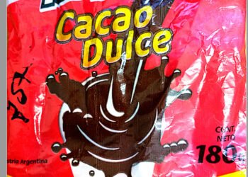 La Assal prohibió la comercialización del cacao dulce marca “El Negrito”