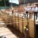 Perotti y Castellano recorrieron el entubado en construcción en calle Tucumán