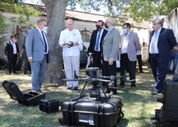 La provincia recibió los primeros drones para patrullaje preventivo