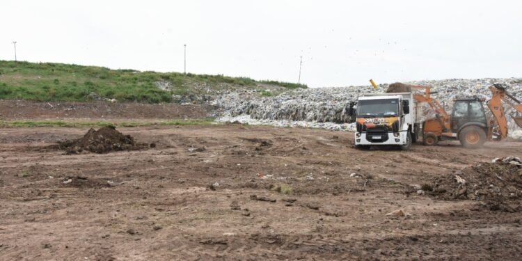Iniciaron la ampliación de una celda del Relleno Sanitario