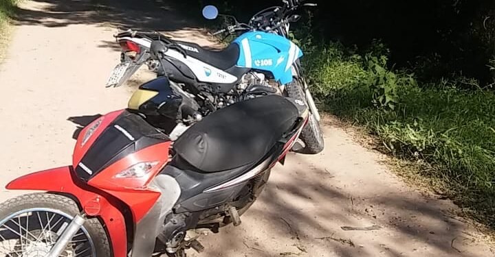 Emcontraron una motocicleta abandonada en la vía pública