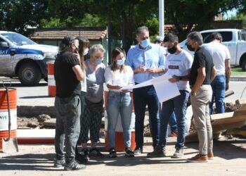 Avanzan los trabajos de refuncionalización de Luis Fanti