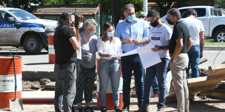 Avanzan los trabajos de refuncionalización de Luis Fanti