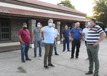 La Comisión Directiva de Ben Hur recibió al intendente Castellano