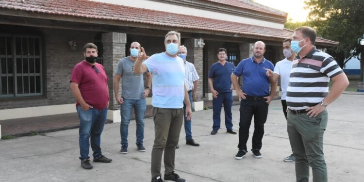 La Comisión Directiva de Ben Hur recibió al intendente Castellano