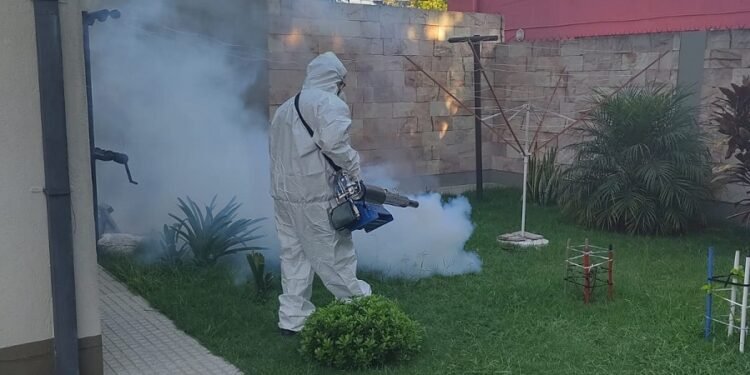 Por un caso de dengue en Rafaela hicieron tareas de bloqueo