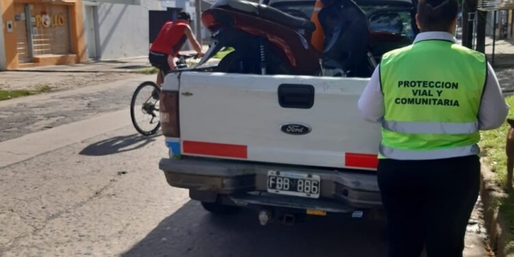 Por distintas irregularidades se retuvieron dos motos