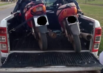 Dos motos retenidas en un operativo preventivo